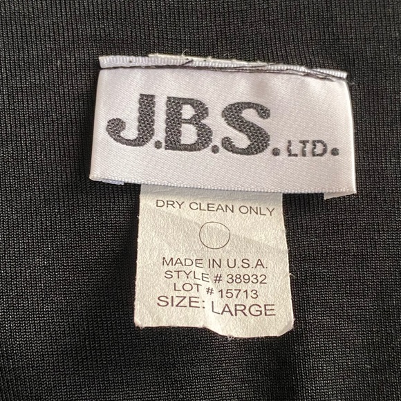 J.B.S. Ltd. - special occasion low back top; silver shimmers. - Picture 3 of 4